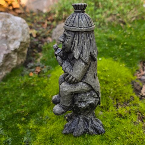 VODNIK , SLAVIC WATER SPIRIT FIGURINE