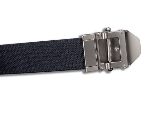 FIREFIGHTERS TEXTILE BELT - BLACK + GIFT PACKAGE