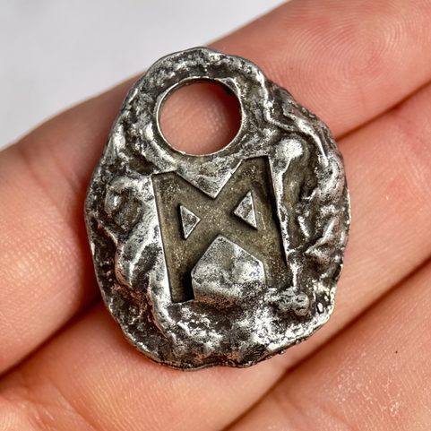 MANNAZ - RUNE PENDANT