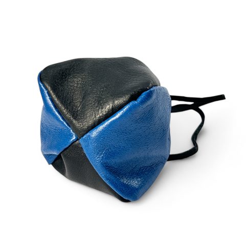 POCHETTE EN CUIR - INDIGO
