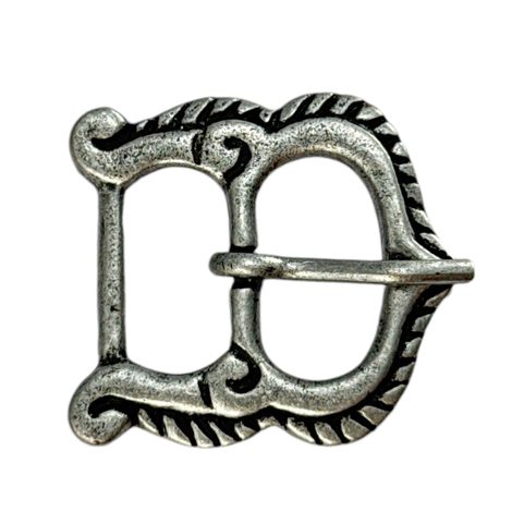 MEDIEVAL BELT BUCKLE, HUNGARY, ZINC