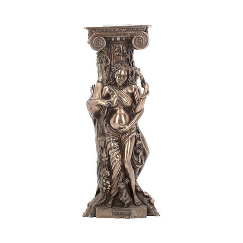 TRIPLE GODDESS TEALIGHT HOLDER