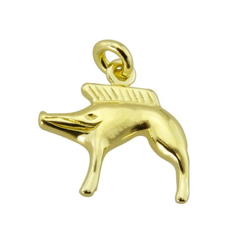 BOAR CELTIQUE, NEUVY-EN-SULLIAS, PENDENTIF, OR 14K
