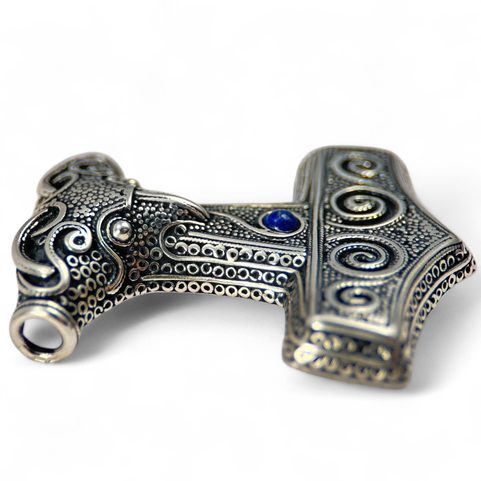 SCANIA - THOR'S HAMMER - SILVER (925) AND LAPIS LAZULI