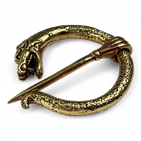 NIDHOGG, DRAGON BROOCH, BRONZE