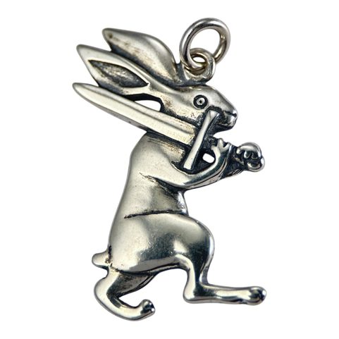 RABBIT PENDANT, KINGDOM COME: DELIVERANCE II, SILVER 925/1000