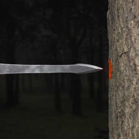 HUNTER, THROWING KNIFE