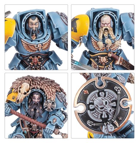 WARHAMMER 40K: SPACE WOLVES - WOLF GUARD TERMINATORS