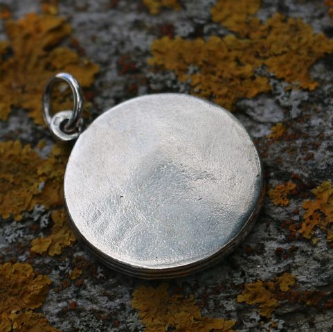 BOUCLIER VIKING - PENDENTIF, ARGENT