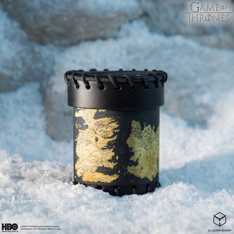 GAME OF THRONES - THE WESTEROS MAP, DICE CUP