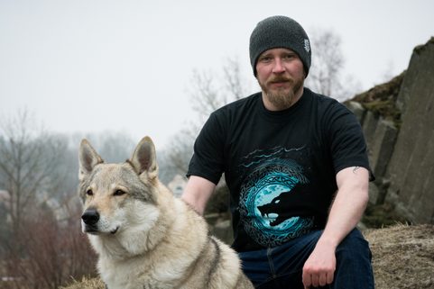 FENRIR, VIKING WOLF, T-SHIRT