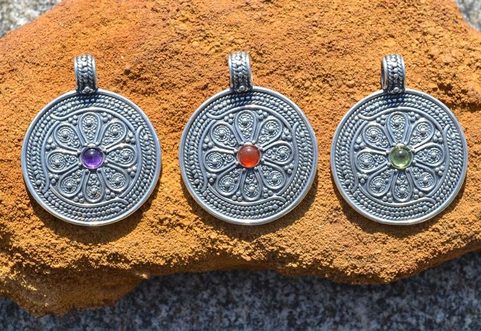 VESNA, SLAWISCHER SILBERSCHMUCK, AG 925, ALTE STADT, 11G