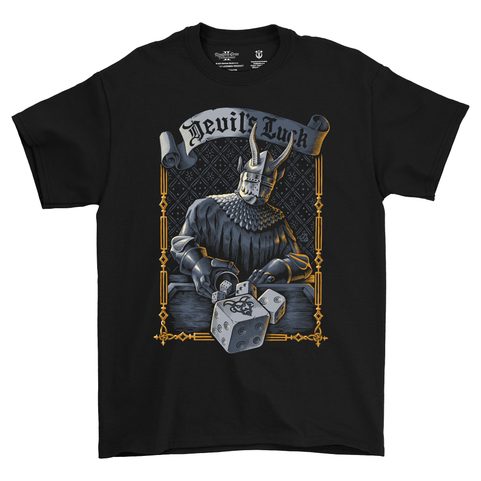 T-SHIRT DEVIL'S LUCK, KINGDOM COME: DELIVERANCE II, HERREN (3XL)