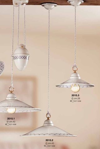 MONTE, CERAMIC CHANDELIER 2015.2
