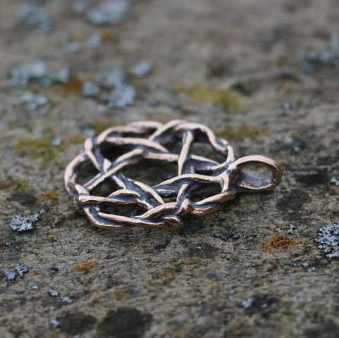 PENTACLE, BRONZE PENDANT