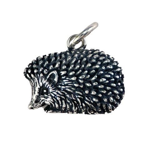 HEDGEHOG, SILVER PENDANT