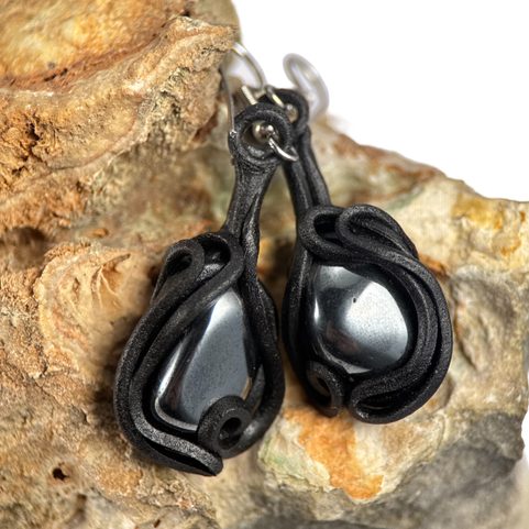 HEMATITE - EARRINGS