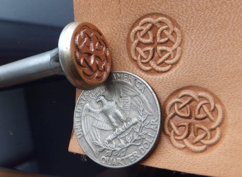 CELTIC KNOT, LEATHER STAMP