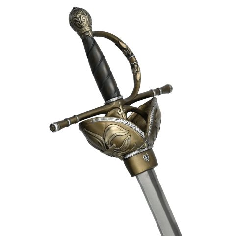 TREVILLE II - MUSKETEER RAPIER, SOFTENED FOR LARP