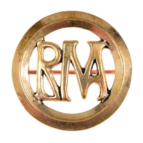 ROMA, BROCHE ROMAINE, BRONZE