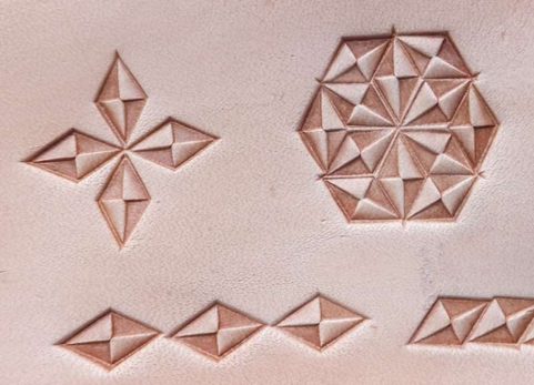 ENVELOPE, LEATHER STAMP
