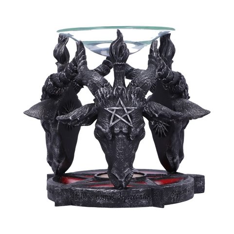 OCCULT BAPHOMET HEAD OIL BURNER