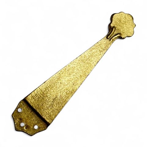 BELT STRAP END, ZINC