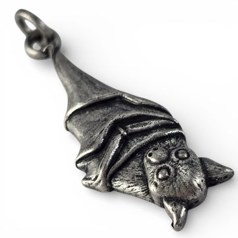 CHAUVE-SOURIS, PENDENTIF, ZINC