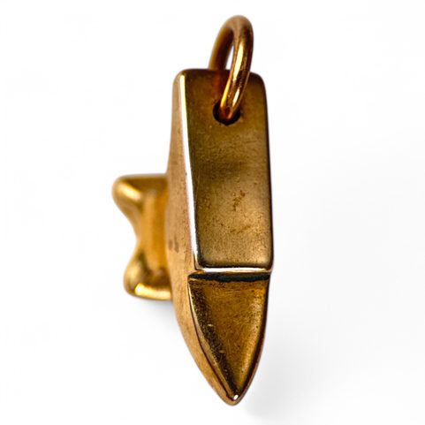 SMITH'S ANVIL, BRONZE PENDANT