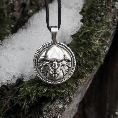 TRIGLAV SLAVIC PENDANT SILVER