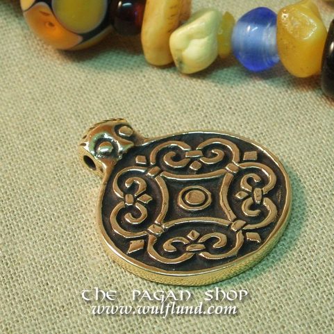 BRONZE PENDANT FROM GOTLAND, 9TH CENTURY, REPLICA