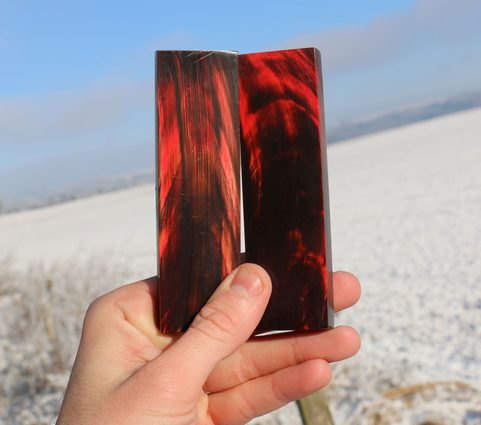 WASSERBÜFFELHORN 35 X 120 X 12 MM - 2 STÜCK