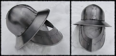 EISENHUT MIT GESICHTSMASKE
