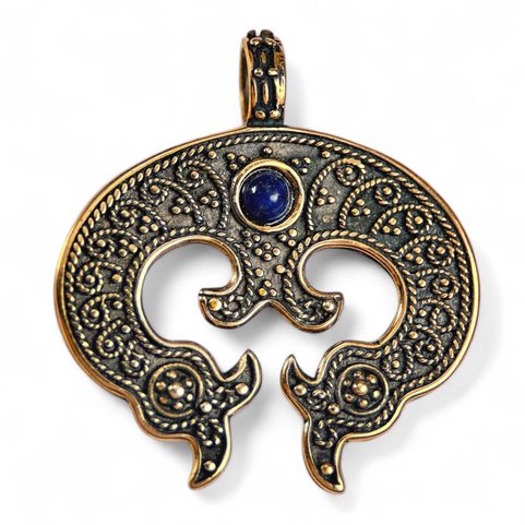 GRANDE LUNE MORAVE - PENDENTIF, BRONZE, NITRA