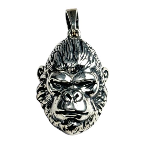GORILA, ANHÄNGER, SILBER 925 15G