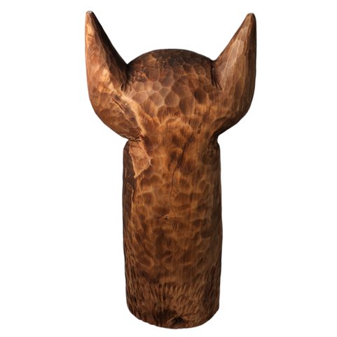 VELES, SLAVIC GOD, WOODEN STATUE