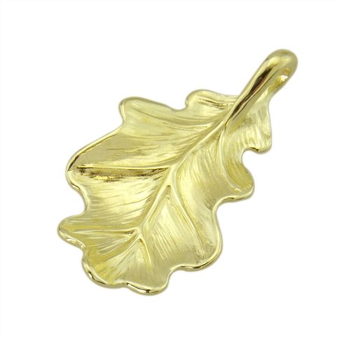 OAK LEAF, PENDENTIF, OR 14K