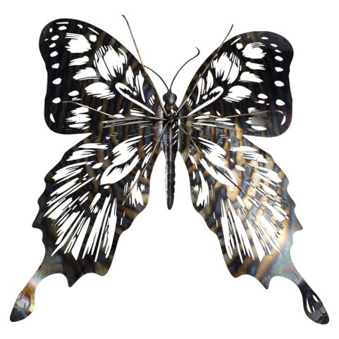 METAL BUTTERFLY, WALL DECORATION