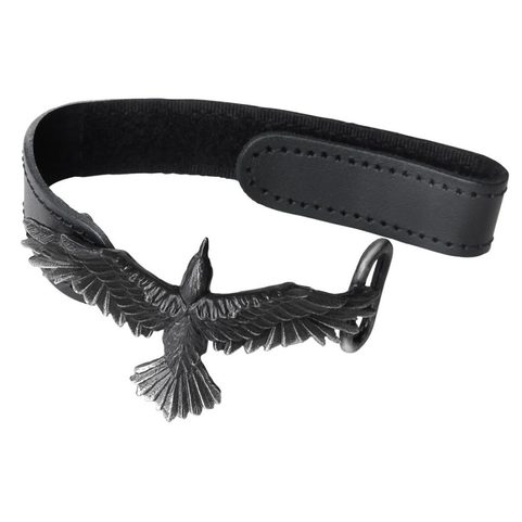 BLACK CONSORT, BRACELET WITH CROW, ALCHEMY ENGLAND