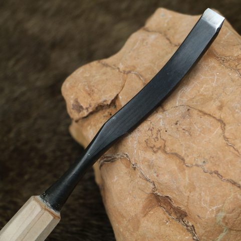 WOOD CHISEL, HAND FORGED, TYPE XV