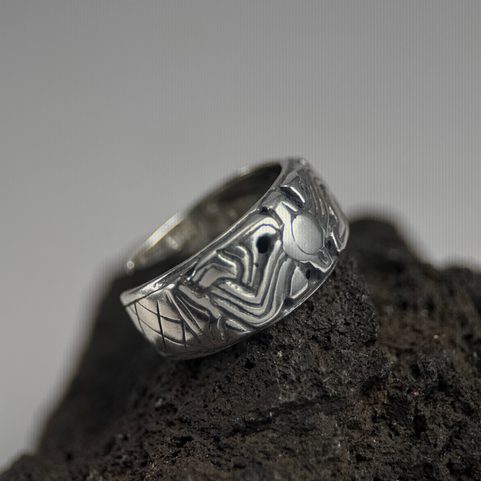 VIKING RING FROM NORWAY, SILVER 925