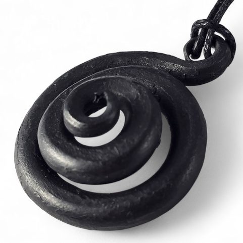 GESCHMIEDETE SPIRALE, ANHÄNGER