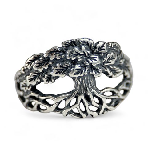 EICHENRING, SILBER 925