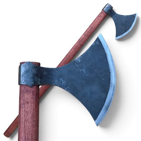 VIKING TWO-HANDED DANE AXE