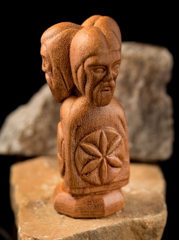 TRIGLAV, DIEU SLAVE STATUETTE