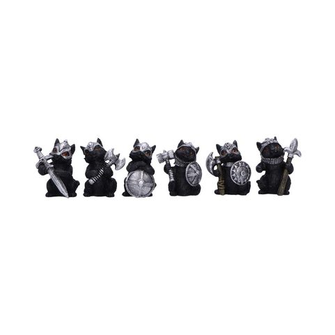 CAT CRUSADERS - SET OF 6 FIGURES