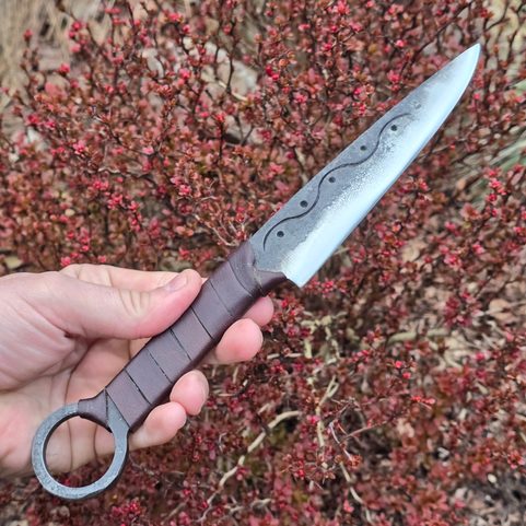 HIBERNIA KELTISCHES MESSER, BRAUN