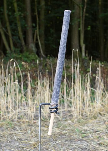 TORCH HOLDER, FORGED