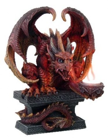 RED DRAGON, THE CANDLE HOLDER