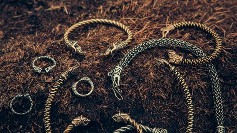 HUGINN ET MUNNIN - BRACELET, LAITON